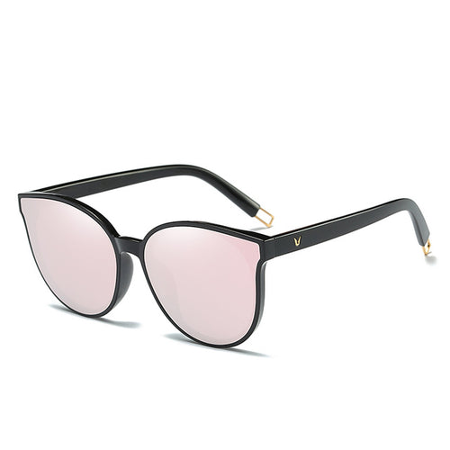 Elegant Flat Top Cat Eye Sunglasses