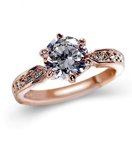 Rose Gold Engagement Ring