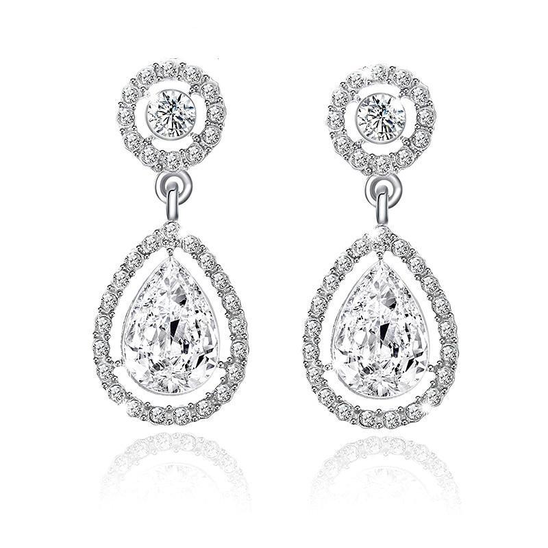 Crystal Teardrop Earrings