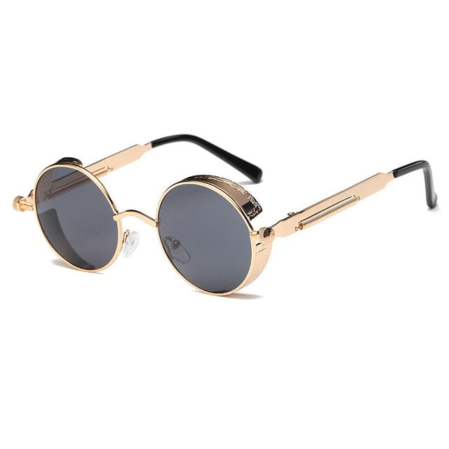 Trendy Girls Retro Steampunk Sunglasses