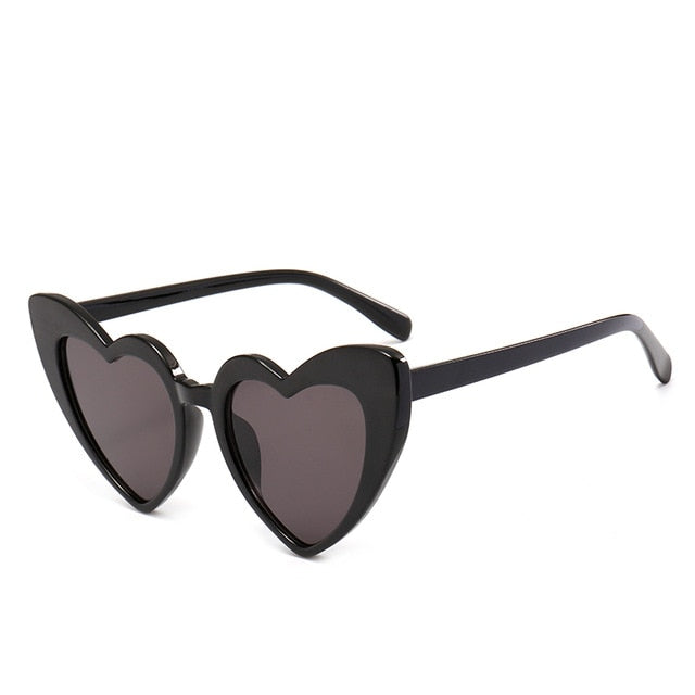 Retro Heart Shaped Sunglasses