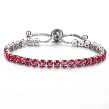 Load image into Gallery viewer, Trendy Girls Adjustable Multi Crystal Bracelet