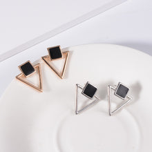 Load image into Gallery viewer, Trendy Girls Elegant Triangle Earrings