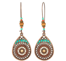 Load image into Gallery viewer, Trendy Girls Vintage India Water Drip Style Earrings