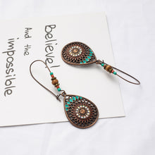 Load image into Gallery viewer, Trendy Girls Vintage India Water Drip Style Earrings