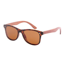 Load image into Gallery viewer, Trendy Girls Retro Wood Sunglasses